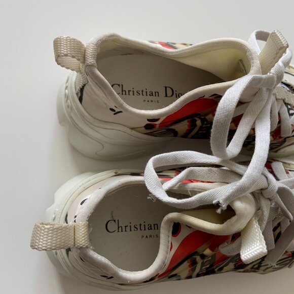 Women's Christian Dior D-Connect Cupidon Chunky Sneakers Super Rare Size 36 - Picture 6 of 11